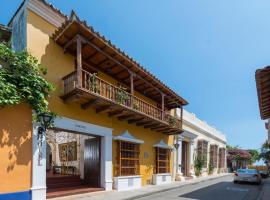 Casa Del Curato, hotell i San Diego i Cartagena de Indias