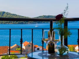 Apartment Sandra (2+2) with a breathtaking view, hotell sihtkohas Vis