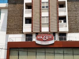 KGA Elite Continental Hotel, hótel í Thiruvalla