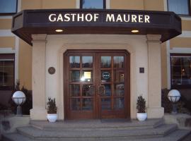 Maurer Gasthof-Vinothek, міні-готель з рестораном у місті Ґлайсдорф