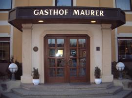 Maurer Gasthof-Vinothek, хотел с паркинг в Глайсдорф