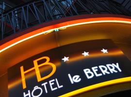 Hotel Le Berry, hotelli kohteessa Saint-Nazaire