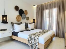 St.Thomas Beach Luxury Apartments、ロードスのバリアフリー対応ホテル