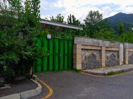 Gabala,yard, house, hotel in Gabala