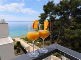 Luxury Sunset Penthouse with Seaview, hotel in Petrcane