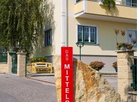 Appartementhaus Das Mittelpunkt, hotel v destinaci Mörbisch am See