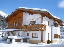 Haus Alpin Apartments, hotel in Pettneu am Arlberg