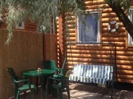 Дом из брёвен на берегу моря в Затоке (сруб, ЭКО-дом)