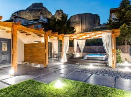 Meteora boutique villa E – hotel w Kalambace