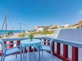 Red Beachfront Apartment