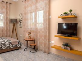 Chrysa Apartment, beach rental in Makrygialos