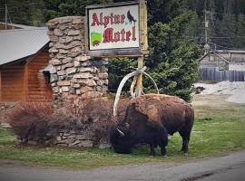 Alpine Motel of Cooke City, hotell i Cooke City