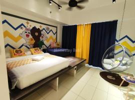 Homestay Bah!، فندق بالقرب من Centre Point Sabah، كوتا كينابالو