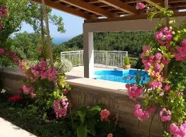 Mediterranean stone house