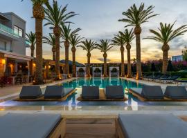 Drossia Palms Hotel and Nisos Beach Suites, Ferienwohnung mit Hotelservice in Malia