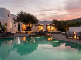 Olive Mykonos Villas, romantikus szálloda Áno Merában