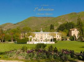 Chateau des Gipières bij de Mont Vetoux，蒙布蘭萊班蒙特布蘭萊班溫泉中心（Montbrun les Bains Thermal Centre）附近的飯店