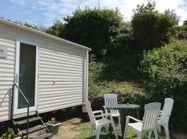 Swanage bay caravan