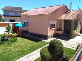 Beach house with garden