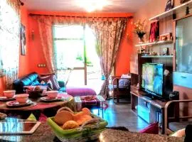 Deluxe garden flat near Terra-Mítica