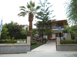 Villa Xenos, hotel Archelon környékén Kalamákiban