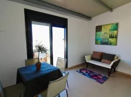 Delta Ebre terraza. A 950 m de L'Ebre, WIFI. Locamar Appt Paula