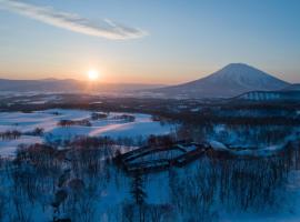 Zaborin, property with onsen in Niseko