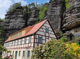 Ferienwohnungen Felsenkeller Bielatal, hotel in Bielatal