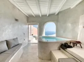 Marble Sun Villa with Jacuzzi by Caldera Houses