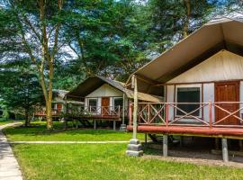 Lake Naivasha Crescent Camp, luxury tent in Naivasha