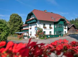 Biogasthaus Wanker, hotel romantico a Techelsberg am Worthersee