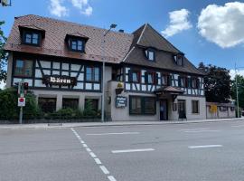 Gasthof zum Bären, parkimisega hotell sihtkohas Asperg