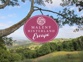 Maleny Hinterland Escape, hotell i Witta