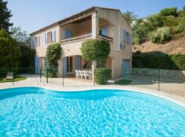 Villa provençale avec piscine-56, hotel em La Garonnette-Plage