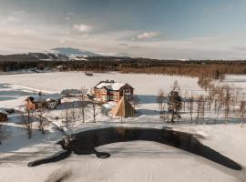 Aurora Estate, отель в Юллясярви