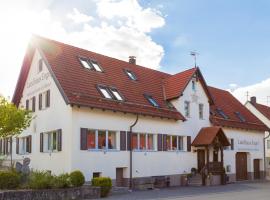 Landhaus Engel, cheap hotel in Erlaheim