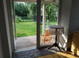 River Side Studio, 9mi from Palanga, With sauna