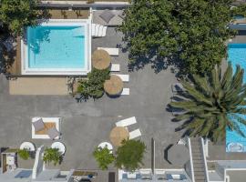La Stella Stay, hotel M&iacute;konosz rep&uuml;lőt&eacute;r k&ouml;rny&eacute;k&eacute;n Gl&aacute;sztroszban