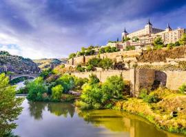 Toledo ciudad de las tres culturas , un lugar para disfrutar todas las familias con sus hijos " DESAYUNO INCLUIDO" – apartament w mieście Villamiel de Toledo