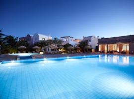 9 Muses Santorini Resort, hotel en Playa de Perivolos