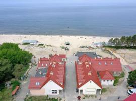 Pansija DALBA pokoje przy samej plaży pilsētā Kriņica Morska