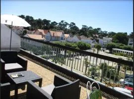 Appartement Grande terrasse à 1min de la plage