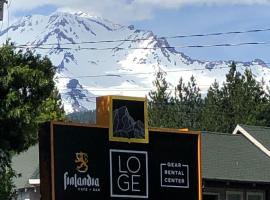 Motelis LOGE Mt. Shasta pilsētā Mauntšasta