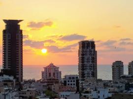 Charming Boutique Studio - TLv Center, hôtel pour les familles à Tel Aviv