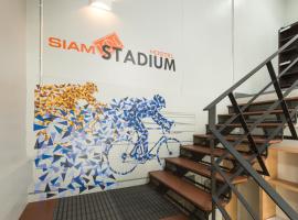 Siam Stadium Hostel, hotell i Bangkok