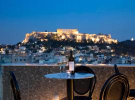 The Pinnacle Athens, hotel cerca de Plaza Omonia, Atenas