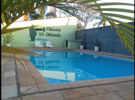 Chácara Vô Orlando, viešbutis su baseinais mieste Rio Klaras