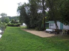 Mobil-home, cottage in Ravières