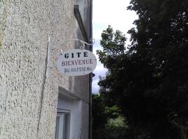 gite du ruisseau, rental liburan di Murat-sur-Vèbre