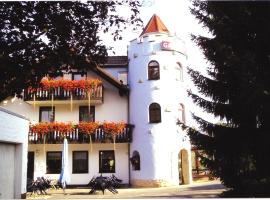 Glempings Hotel Gasthof Turm pilsētā Grünhaid